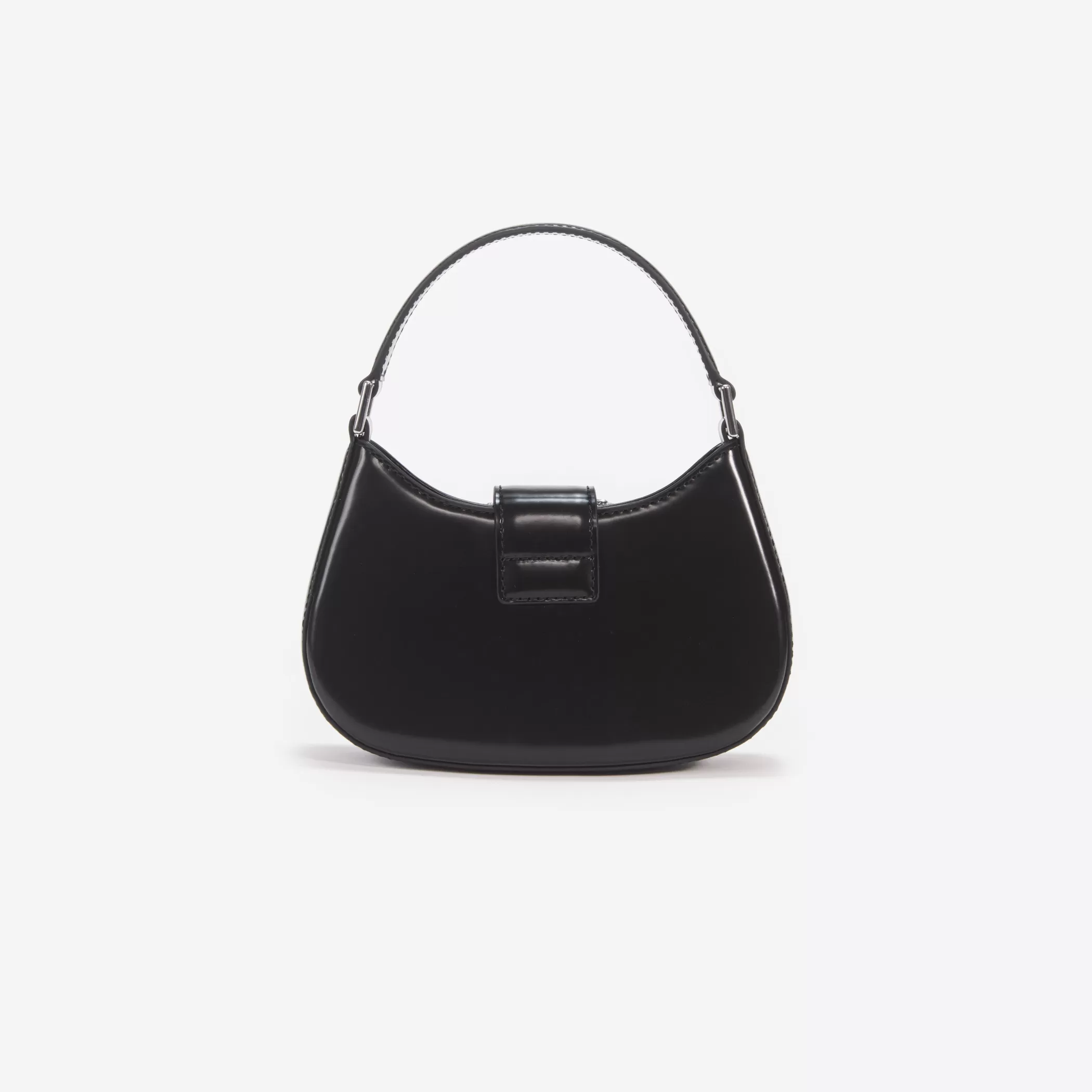 Self-Portrait > Black Leather Crescent Bag