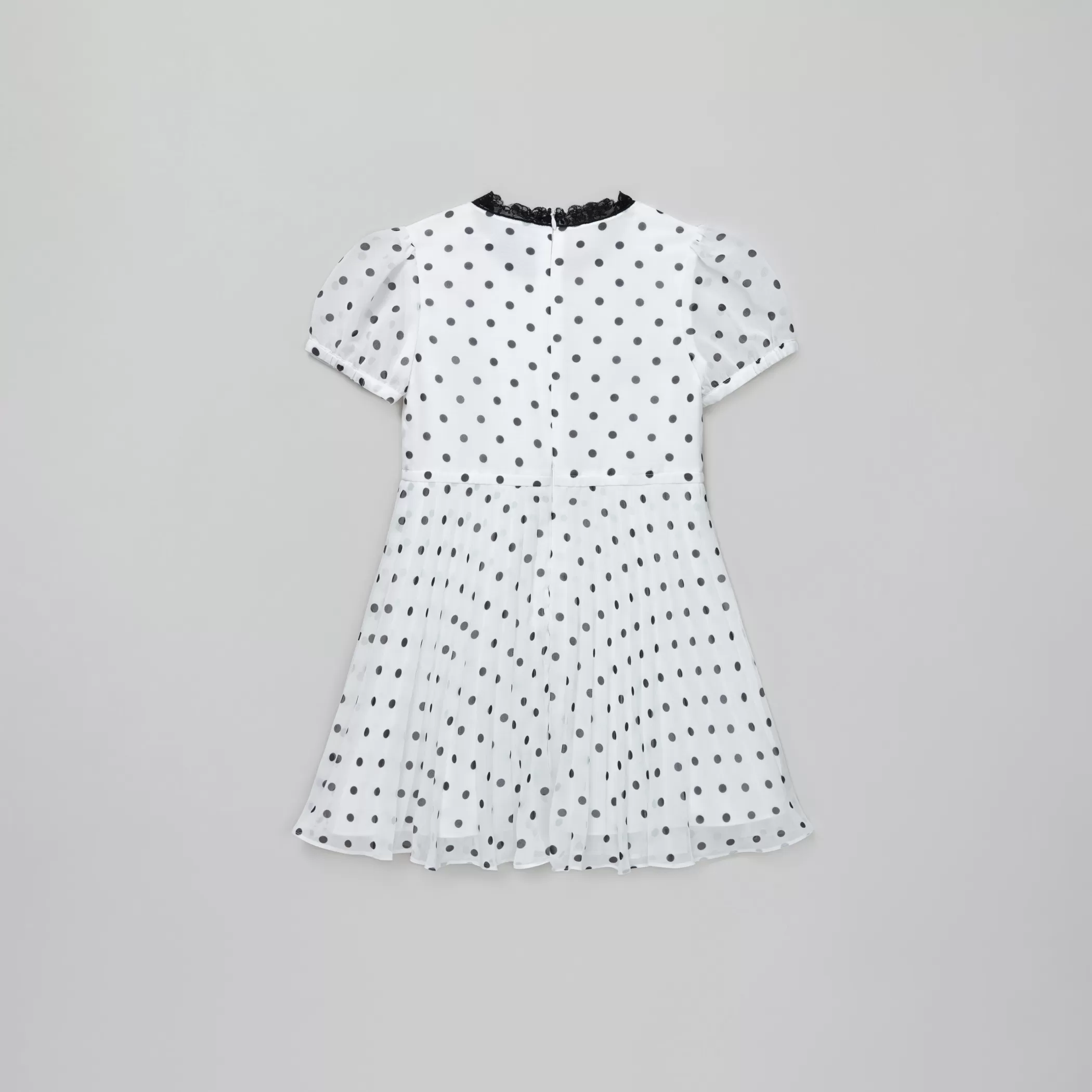 Self-Portrait > Chiffon Polka Dot Dress