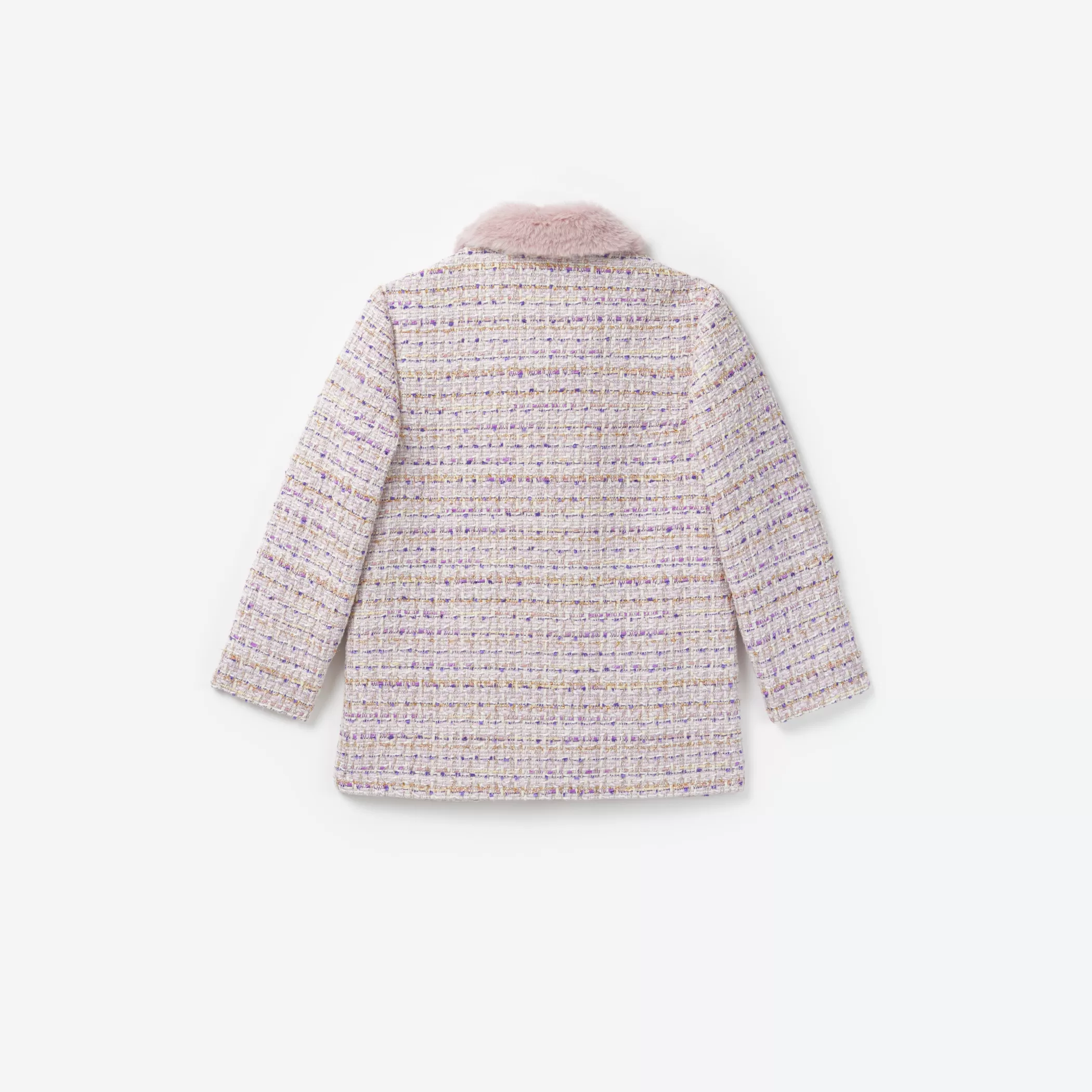 Self-Portrait > Lilac Boucle Coat