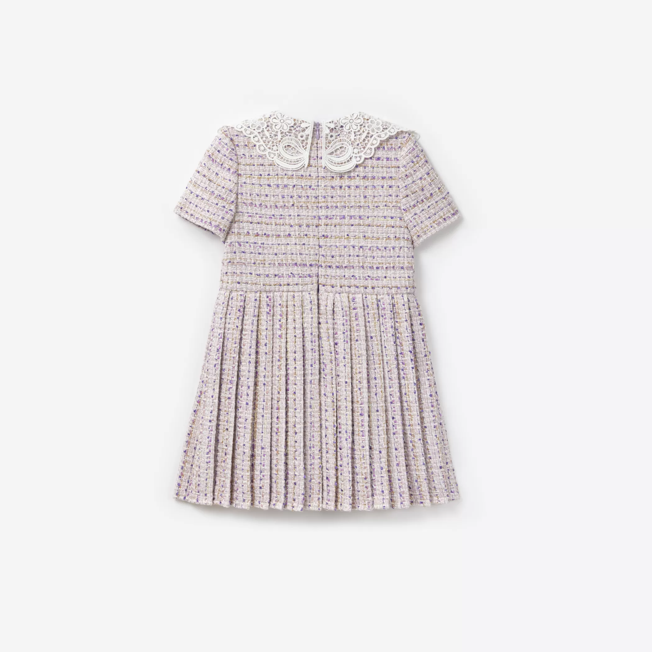 Self-Portrait > Lilac Boucle Dress