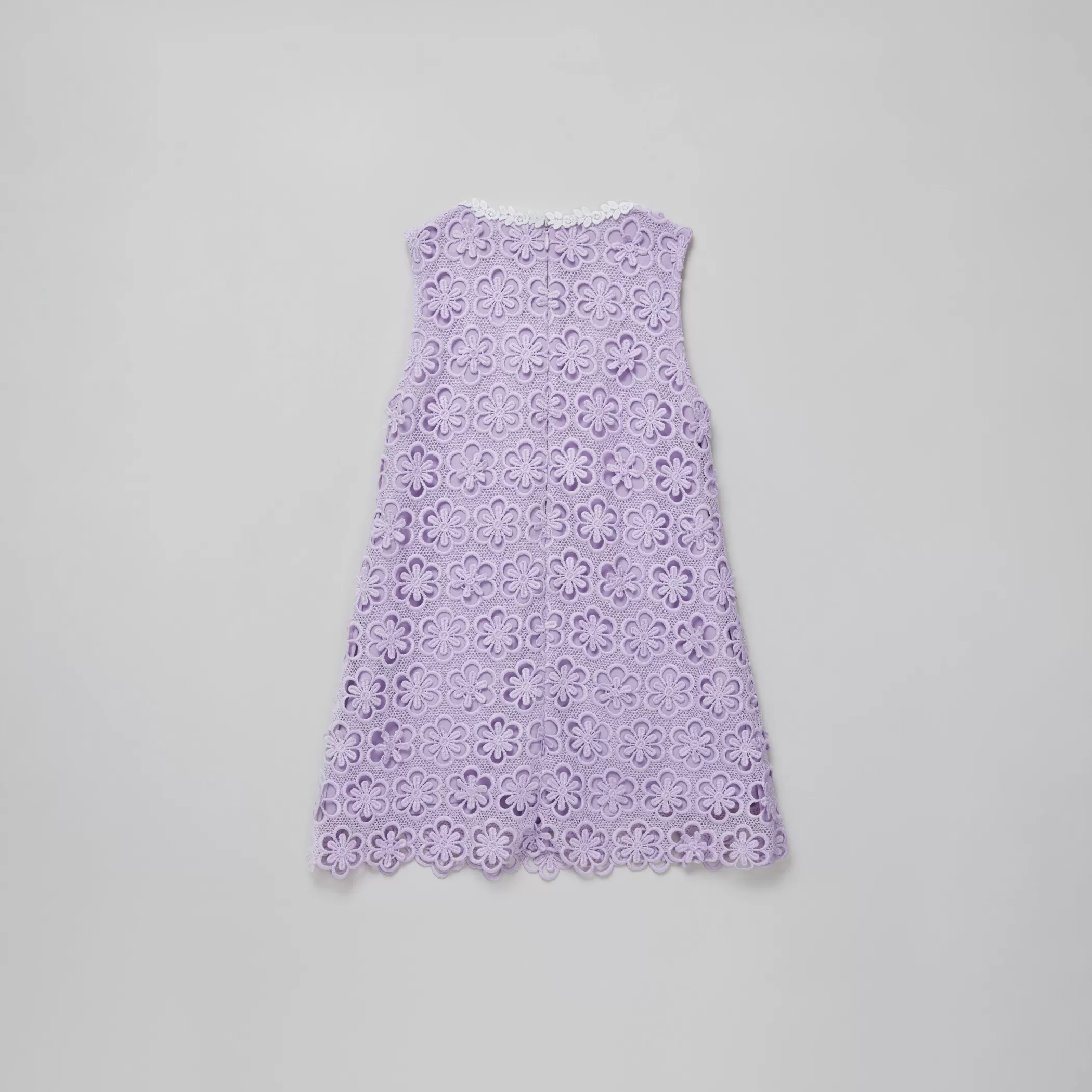 Self-Portrait > Lilac Floral Lace Dress