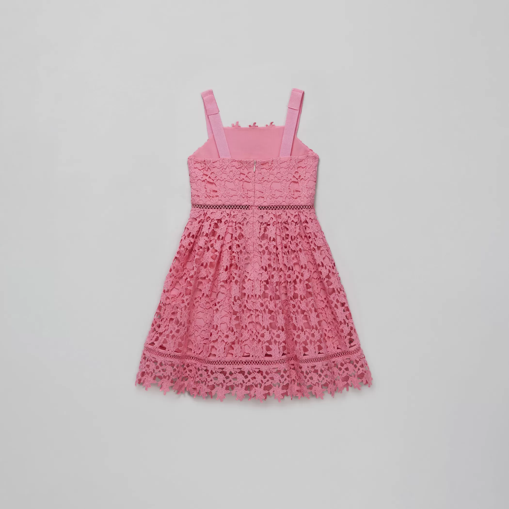 Self-Portrait > Pink Azaelea Lace Dress