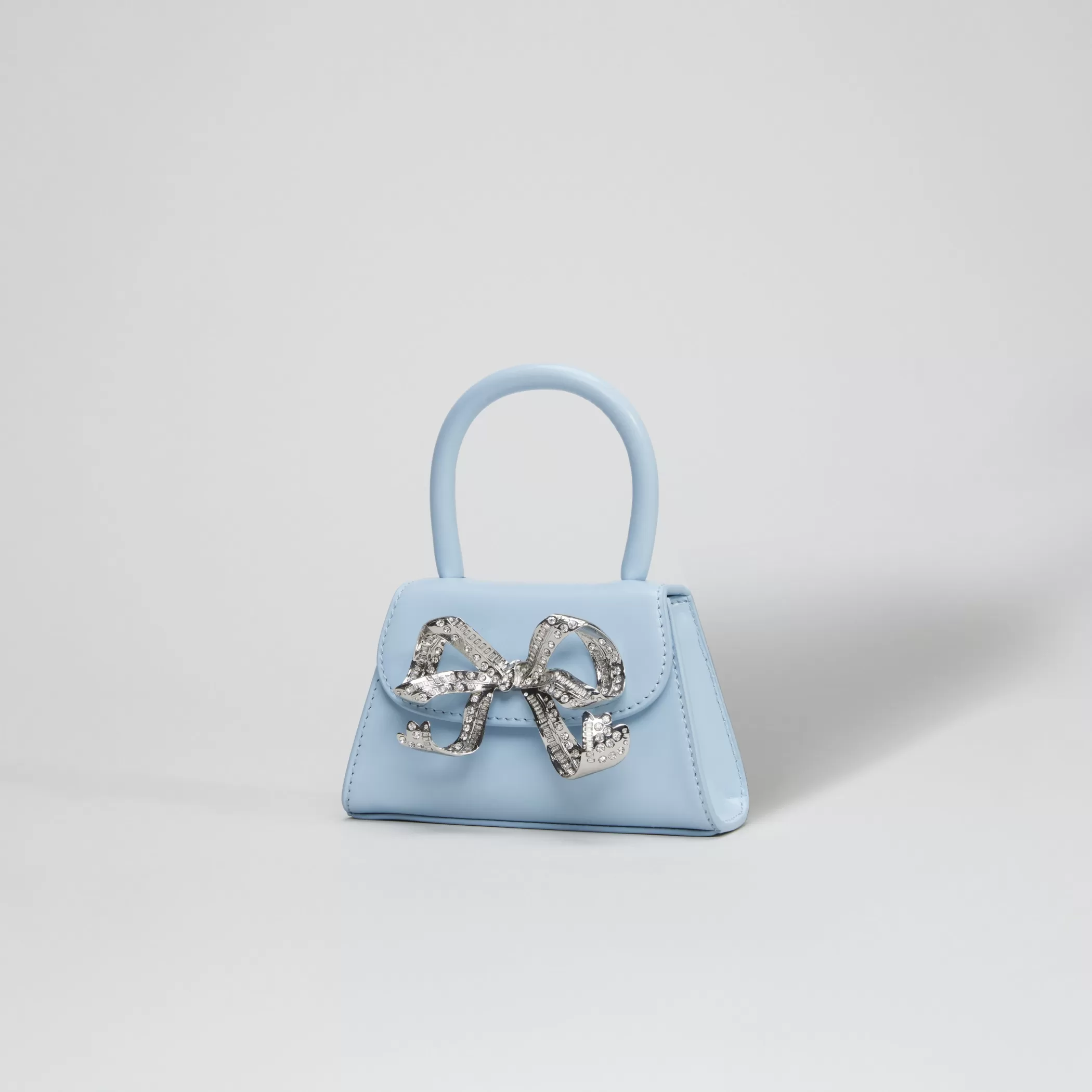 Self-Portrait > The Bow Micro in Blue with Diamanté