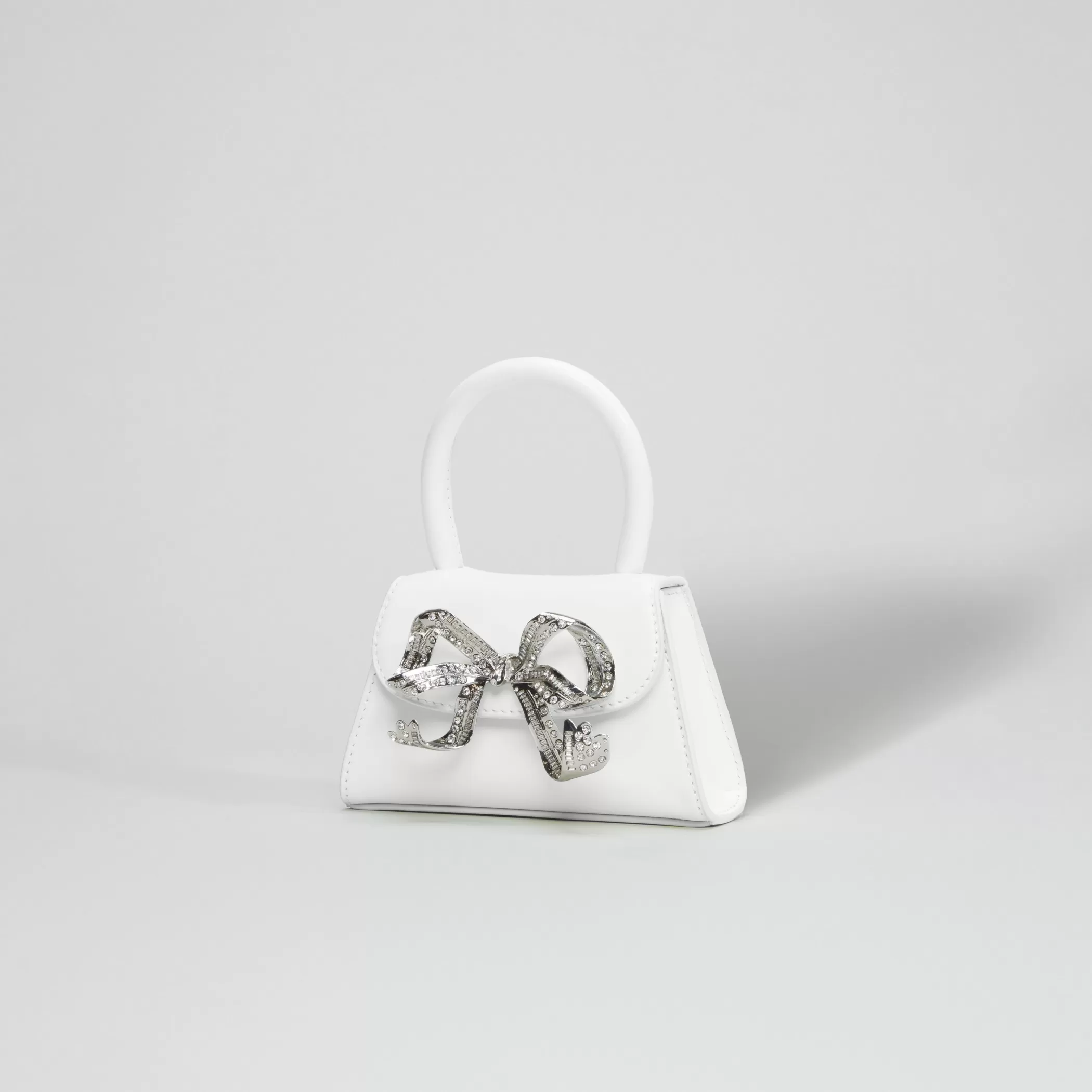 Self-Portrait > The Bow Micro in White with Diamanté