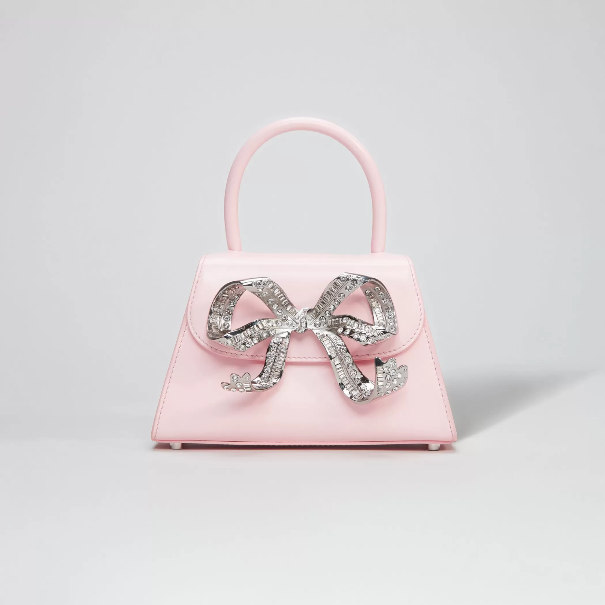 Self-Portrait > The Bow Mini in Pink with Diamanté