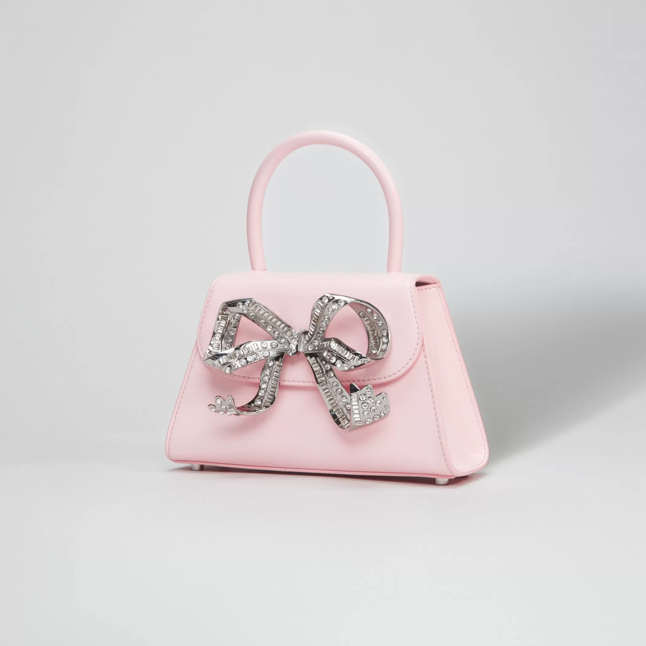 Self-Portrait > The Bow Mini in Pink with Diamanté