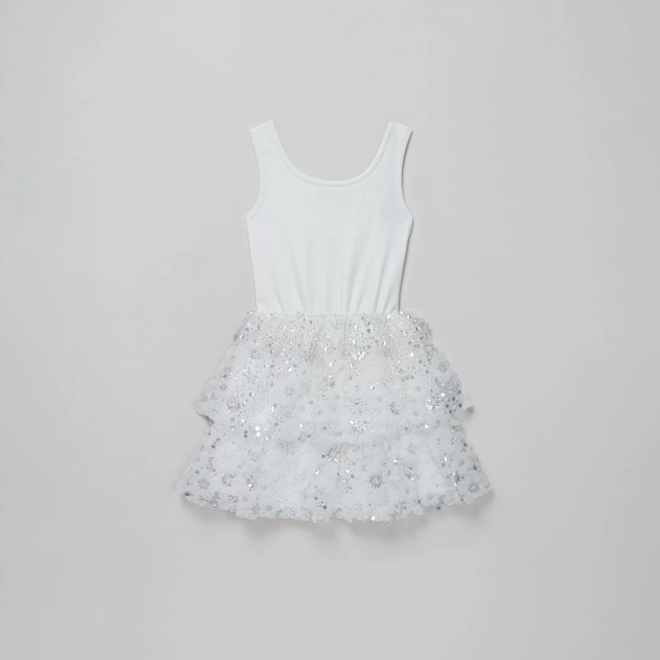 Self-Portrait > White Embellished Mini Dress